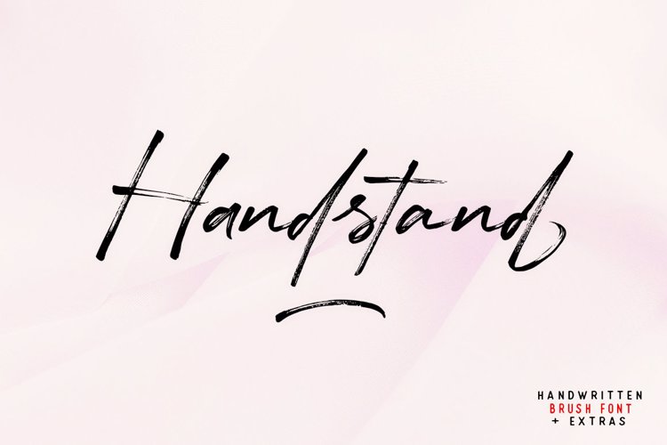 Handstand Font