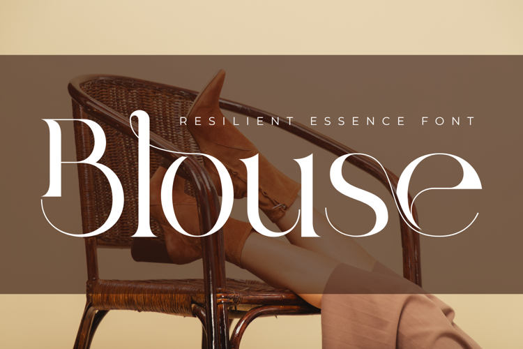 Preview of Resilient Essence Font