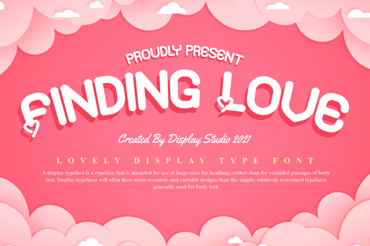 Finding Love Font