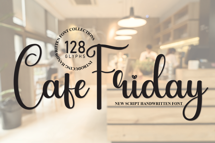 Cafe Friday Font