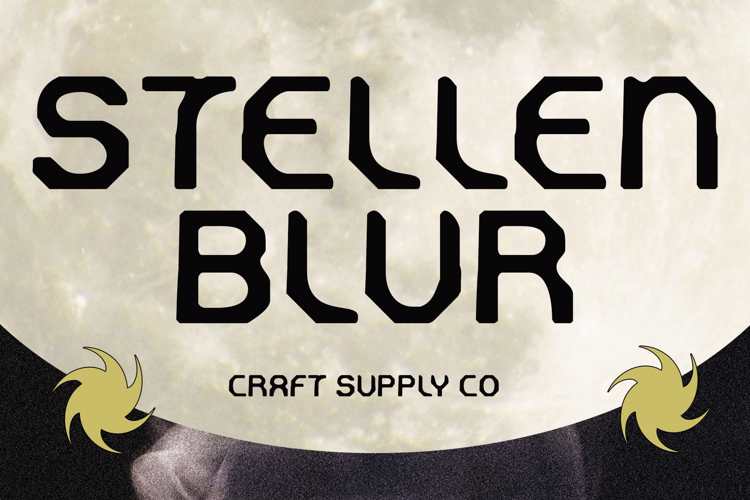 Stellen Blur Font