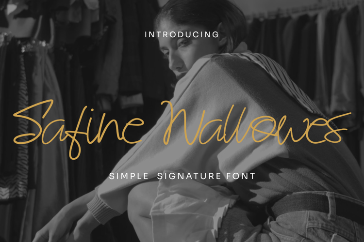 Safine Wallowes Font