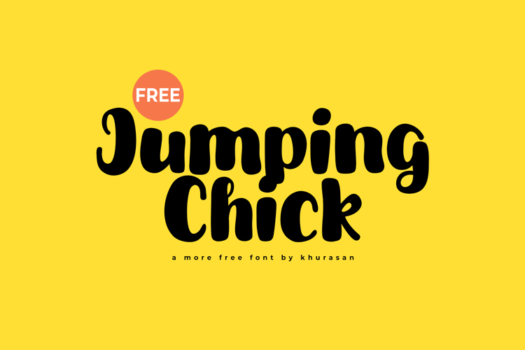 Jumping Chick Font