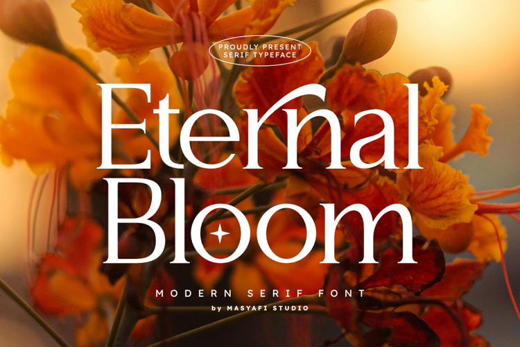 Preview of Eternal Bloom Font
