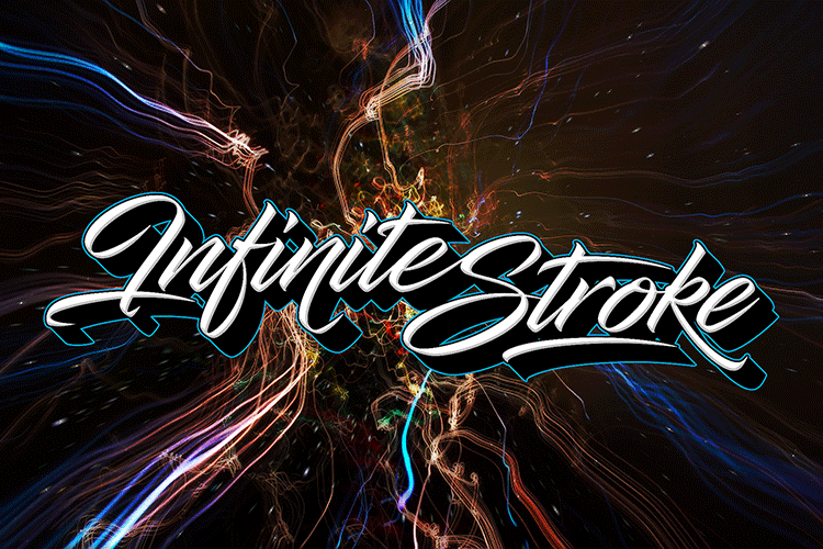 Infinite Stroke Font