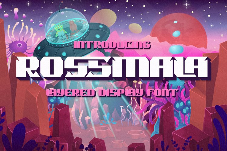 Preview of Rossmala Font