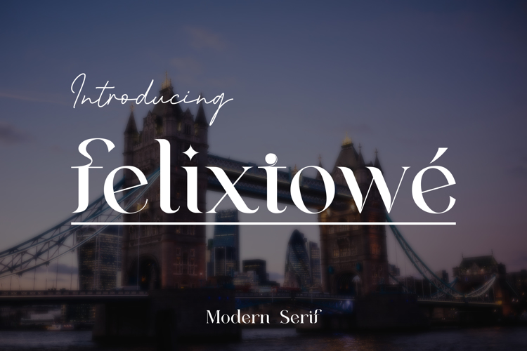 felixtowe Font