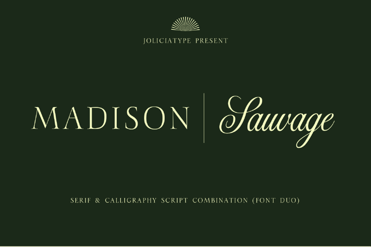 Preview of Madison Sauvage Font