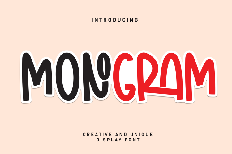 Preview of Monogram Font