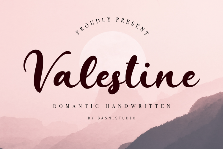 Valestine Font