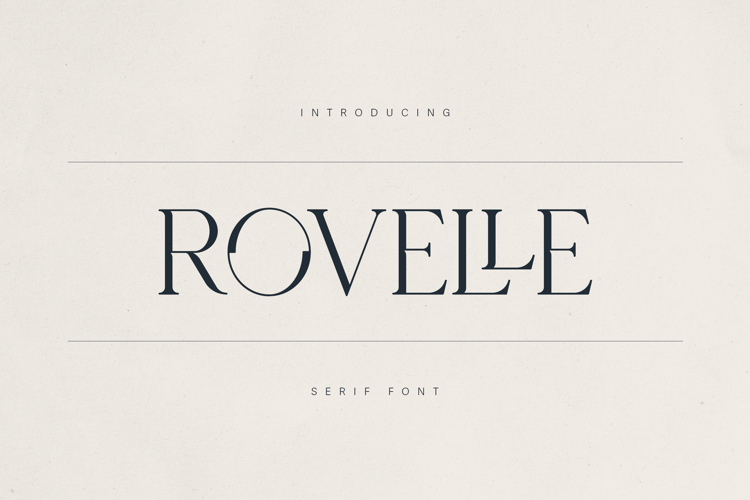 Preview of Rovelle Font