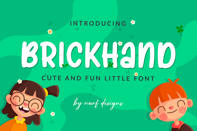 Brickhand Font