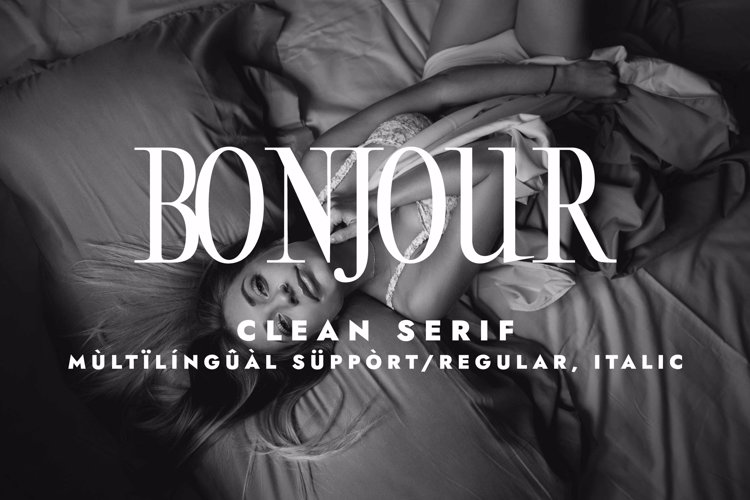 Preview of BONJOUR Font
