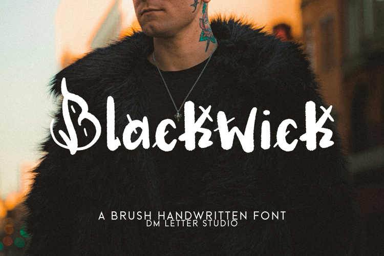 Preview of Blackwick Font