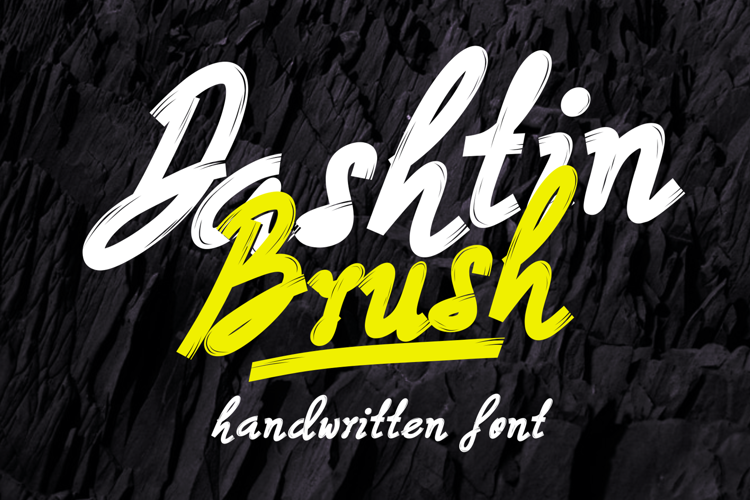 Dashtin Brush Font