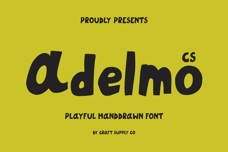 Preview of CS Adelmo Font