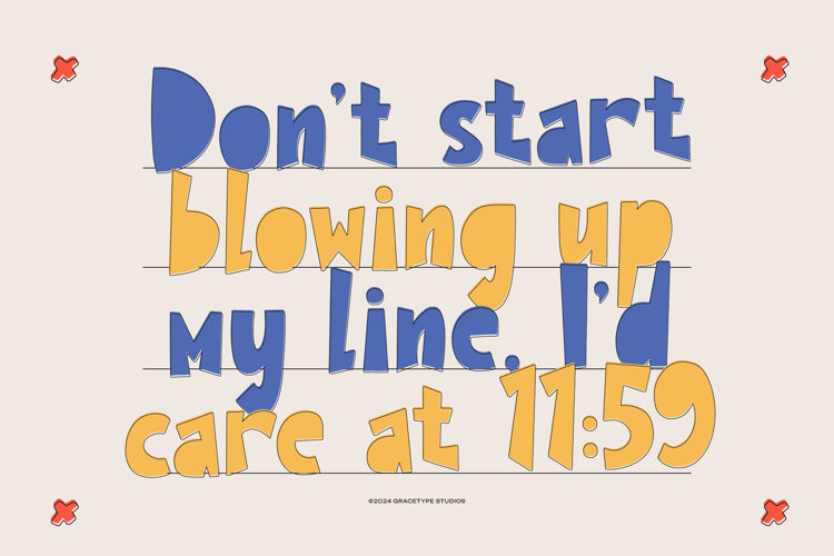 Preview of Kritas Imagination Font