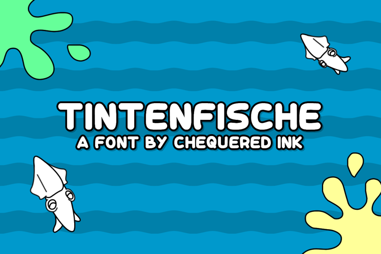 Tintenfische Font