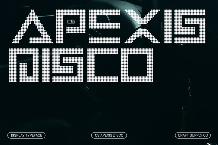 Preview of CS Apexis Disco Font