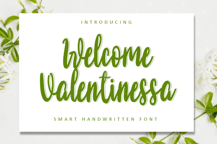 Welcome Valentinessa Font