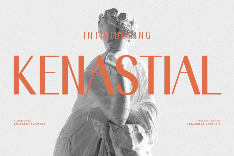 Preview of Kenastial Font