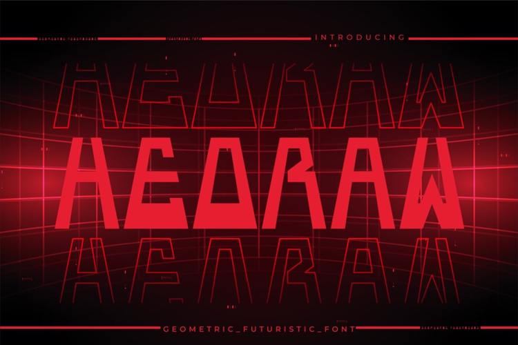 Hedraw Font
