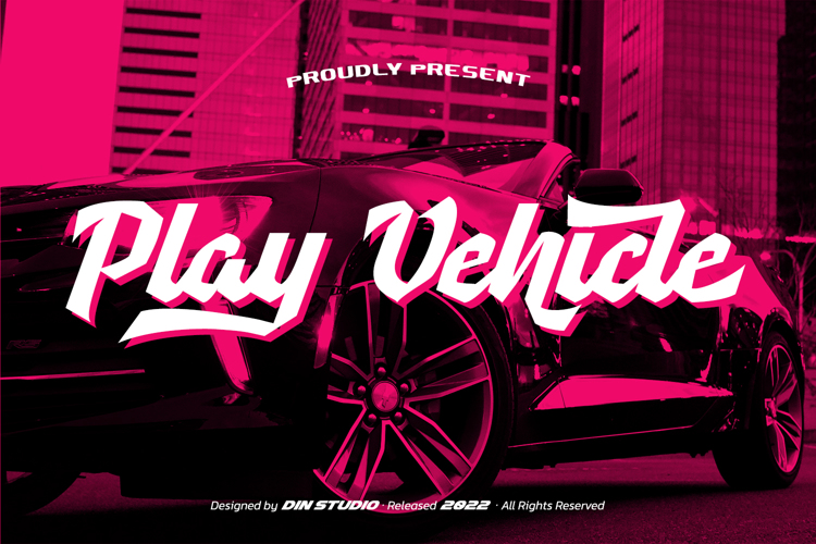 Play Vehicle Font