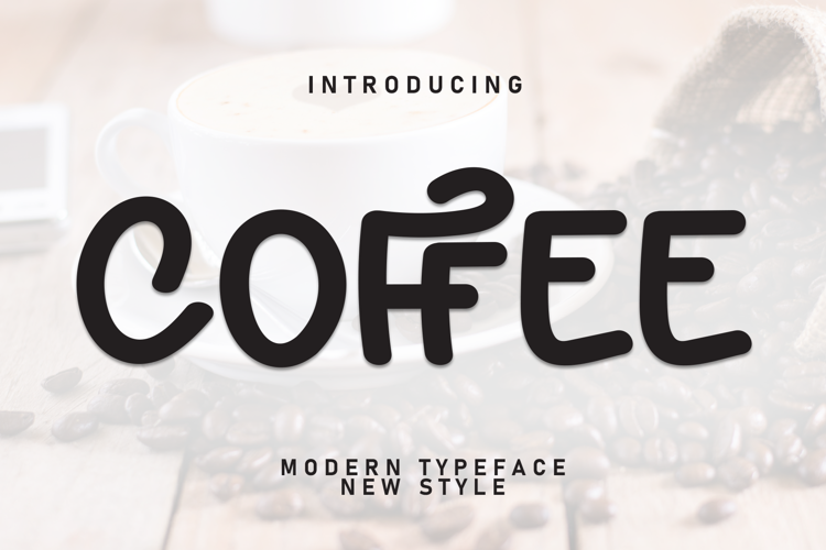 Preview of Coffee Font