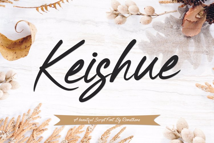 Keishue Font