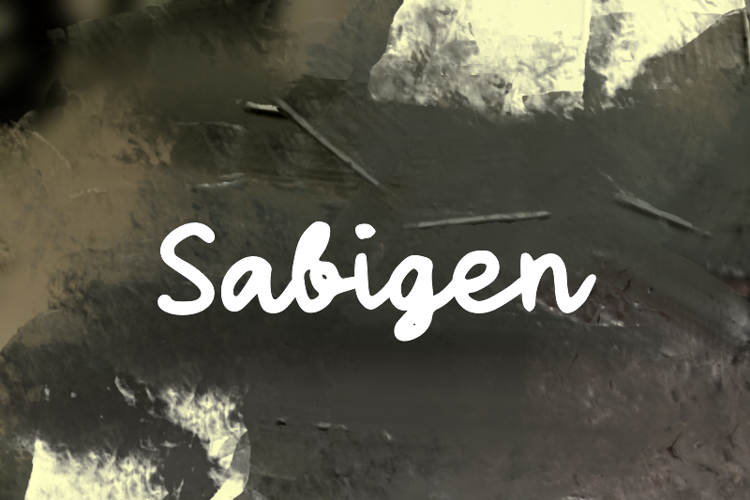 s Sabigen Font