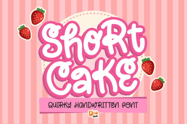 Short Cake Font
