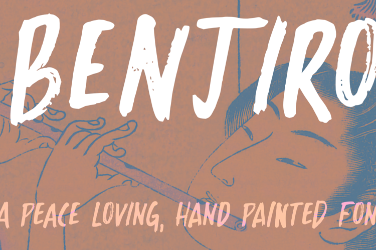 Preview of Benjiro Font