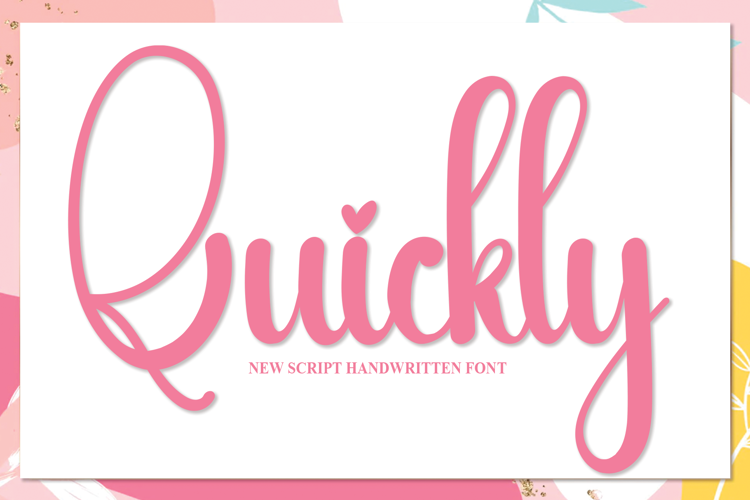 Quickly Font