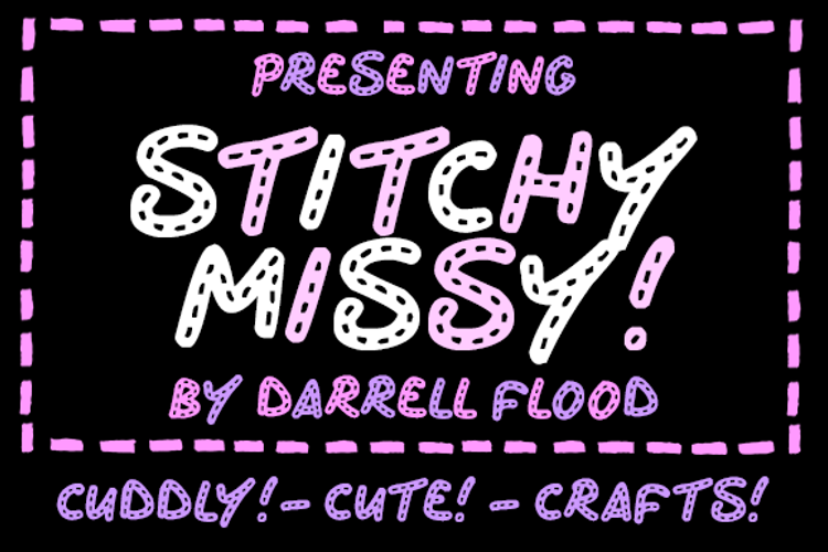 Stitchy Missy Font