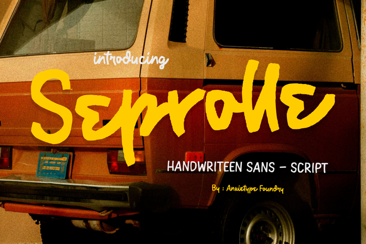 Preview of Seprolle Font
