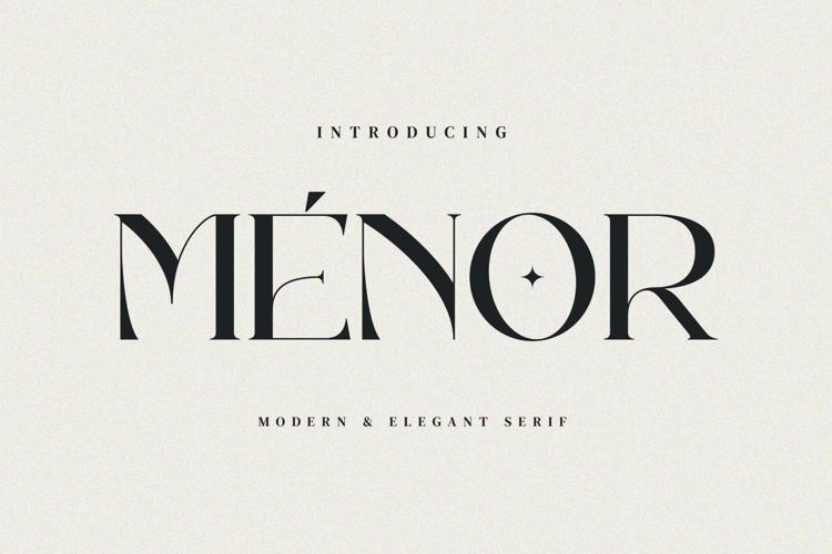 Preview of Menor Font