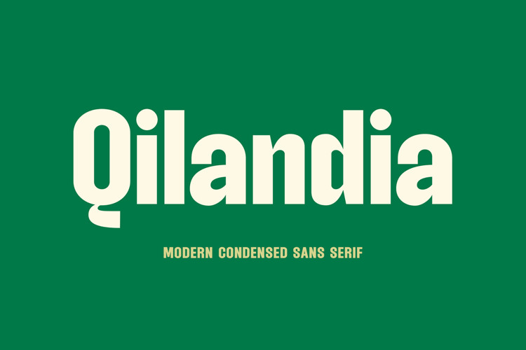 Preview of Qilandia Font