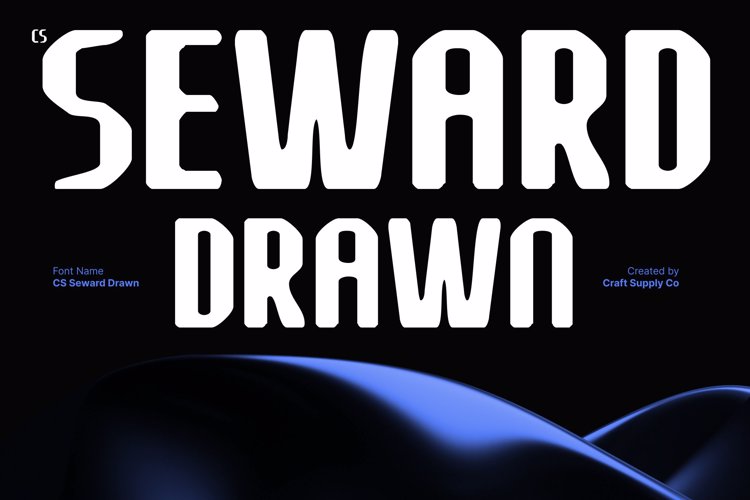 Preview of CS Seward Drawn Font