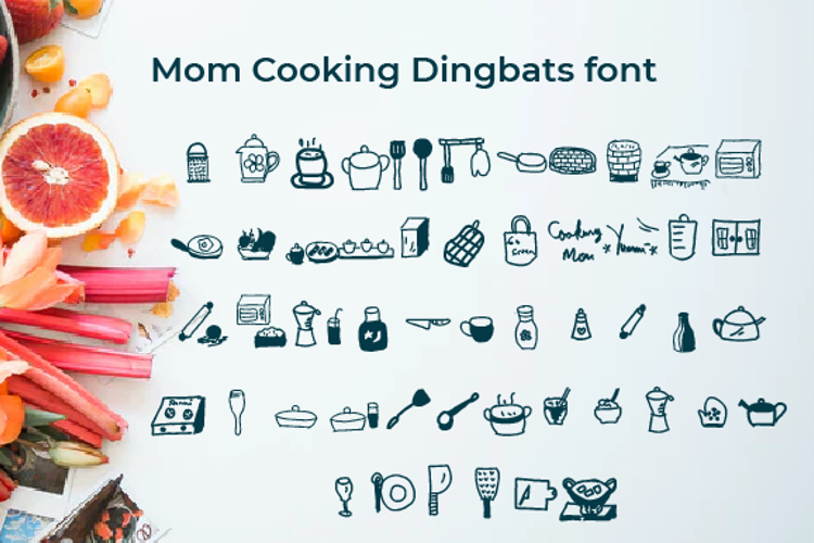 Mom cooking Font