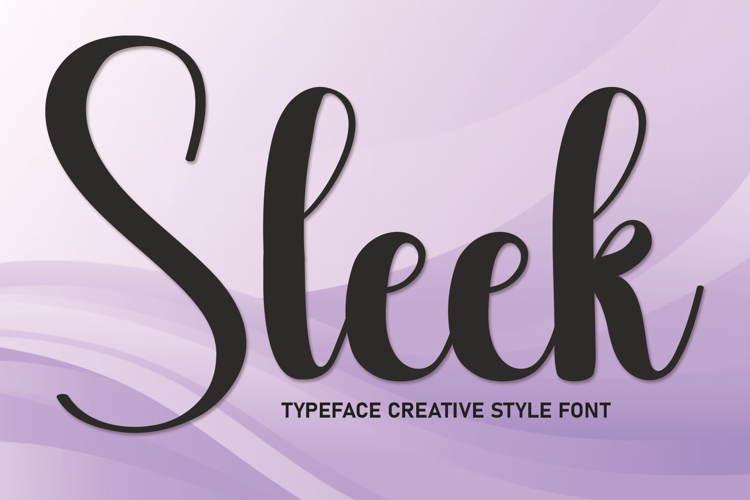 Sleek Font