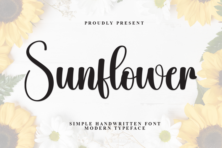 Preview of Sunflower Font