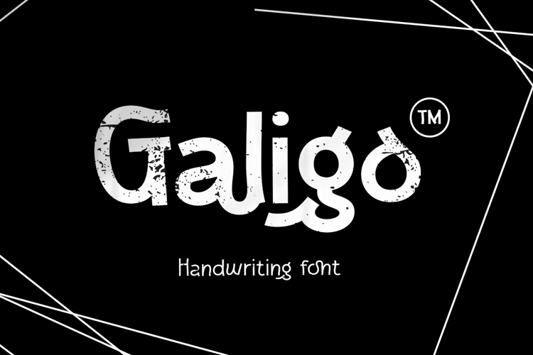 Preview of Galigo Font