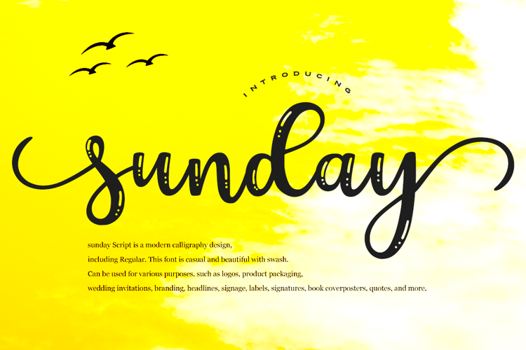sunday Font