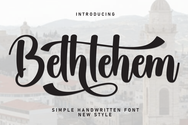 Bethlehem Font