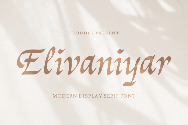 BKR Elivaniyar Font