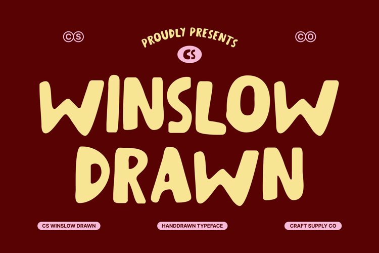 Preview of CS Winslow Drawn Font