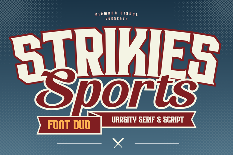 Preview of Strikies Sports Font