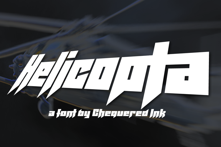 Helicopta Font