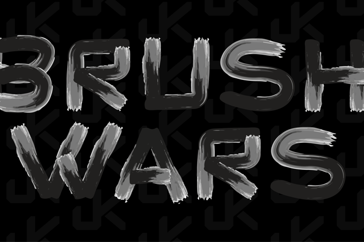 Brush Wars Font