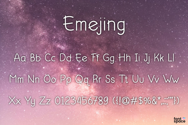 Emejing Font